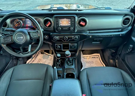 2020 Jeep Wrangler Unlimited Sport из США, поврежденный, VIN 1C4HJXDG2LW139600